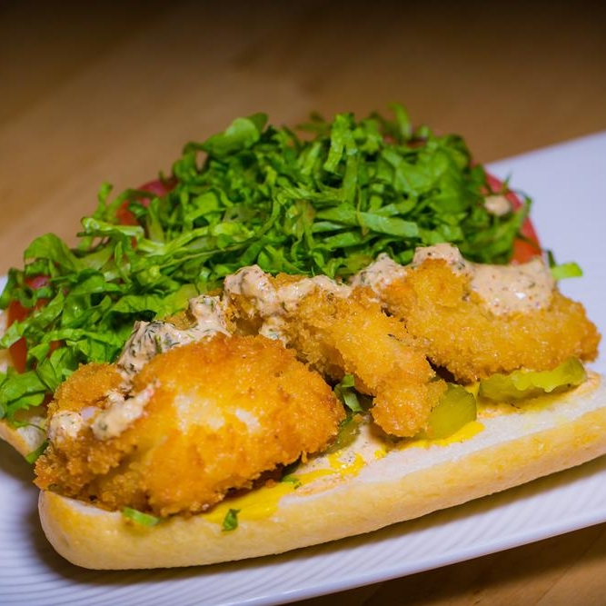 Shrimp Po Boy (fried or grilled)